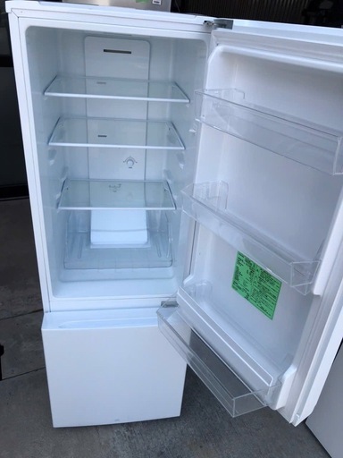 NO B114 ?福岡市内配送設置無料✨?REFAGE YRZF17L 2ドア冷蔵庫 ヤマダオリジナル 179L・右開き【DD】　20
