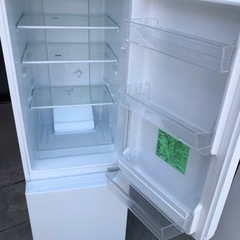 NO B114 🌈福岡市内配送設置無料✨🌈REFAGE YRZF17L 2ドア冷蔵庫