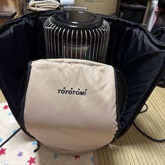 TOYOTOMI Rainbow 石油ストーブ グリーン収納ケース付きの画像