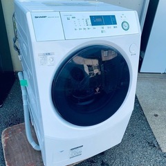 EJ5253番✨SHARP✨電気洗濯乾燥機 ✨ES-H10D-WL (ECO家電 EJ5253番✨SHARP✨電気洗濯乾燥機 ✨ES-H10D-WL (ECO家電