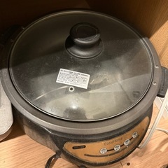 電気鍋。
