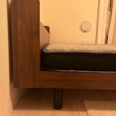 【ニトリ】ベッドフレームとマットレスの画像