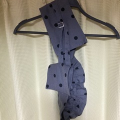 しまむら　ヒナさんコラボ水玉ロングスカート
の画像