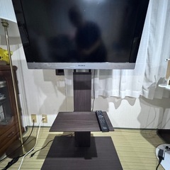 テレビ　テレビスタンドつき
