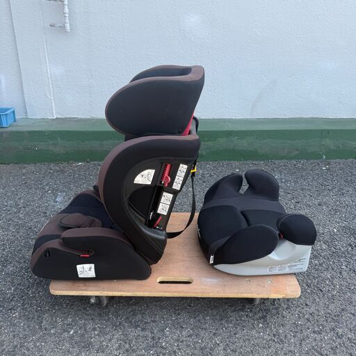 【2台組】RECARO レカロ スタート J1 チャイルドシート ジュニアシート　Aprica アップリカ　マシュマロジュニアエアー サーモ AB　2079116