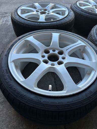 WORKホイール 4H 15インチ6.5J PCD100+30 2本 work emotion XT7 15インチ4H 6.5J 165/50R15 カスタム軽