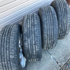 夏タイヤホイールセット　185/65R15の画像