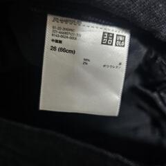 UNIQLO 美脚効果 スリムフィットジーンズ 26 Mサイズストレートデニムの画像