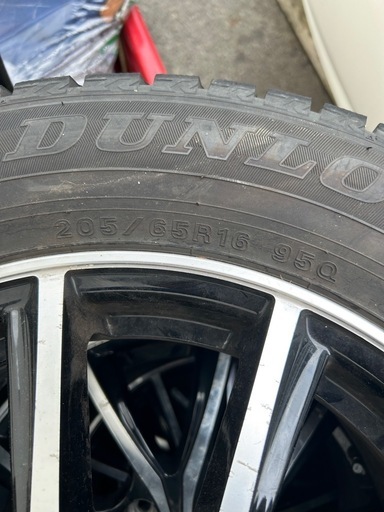 205/65R16 DUNLOP/WINTER MAXX WM02 21年製 4本