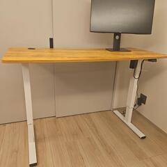 【美品】昇降式デスク