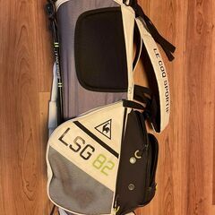 le coq sportif ゴルフキャディバッグ 白　ルコック　スポルティフの画像