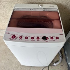 2020年製　5.5キロ洗濯機　