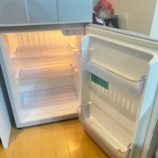 Haier冷蔵庫JR-N100C 2ドア冷蔵庫（黒）Haier ハイアール JR-N100C 98L