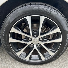 美車　トヨタ　エスティマ　50後期　アエラスプレミアムエディション　ナビ　テレビの画像