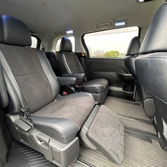 美車　トヨタ　エスティマ　50後期　アエラスプレミアムエディション　ナビ　テレビの画像