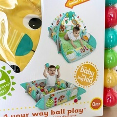 2点　メロディジム　Bright Starts ブライトスターツ 5-in-1 ヨアウェイボールプレイジム ベビージム　プレイジム　 おもちゃの画像