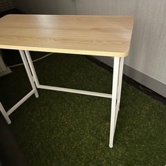 【美品】折り畳みデスク　山善の画像