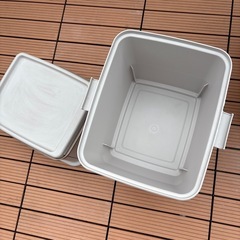 ゴミ箱21リットル　スタッキング可 ニトリ　天馬の画像