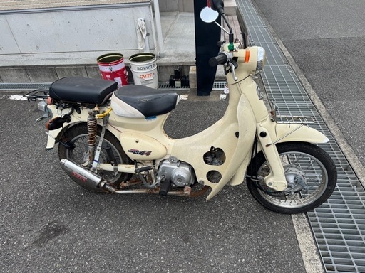 HONDA リトルカブ　セル付き　不動　クランキングOKレストアベース　部品取り