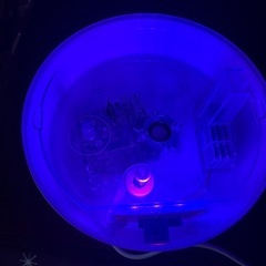 7色に光る超音波式加湿器の画像