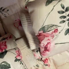 LCワイキキ♡140 中綿ダウンコート♡ベビーピンクと中のふわふわがかわいい♡の画像