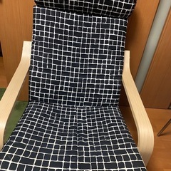 IKEAのPOÄNG ポエング ロッキングチェアの画像