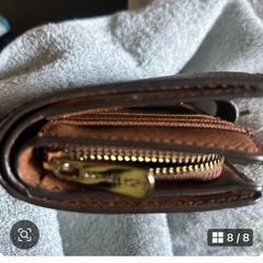 美品『MICHAEL KORS』二つ折り財布 ブラウンの画像