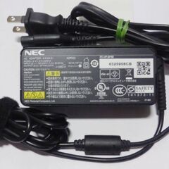 【中古】NEC　純正電源アダプター　A13-045N1A②　PC-VP-BP-98の画像
