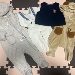 春、夏生まれの男の子　ベビー服　familiar、petit m...