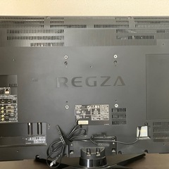 ジャンク品液晶カラーテレビTOSHIBA REGZA 37型 (なか) 鶴ヶ島の
