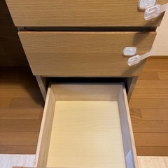 【引き取り限定】無印良品　カップボード　食器棚　オーク材の画像