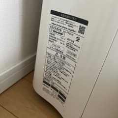 SHARP空気清浄機加湿器プラズマクラスターの画像