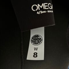 ★新品・未使用★リップカール・レディースウェットスーツ・4/3mm・Lサイズの画像