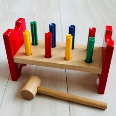 子供　おもちゃ ハンマートイ　積み木の画像