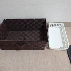プラスチックカゴまとめての画像