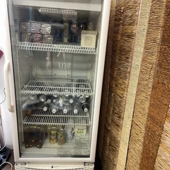 0円！店舗・業務用大型冷蔵庫、160cm.ガラス冷蔵庫、ショーケースの画像