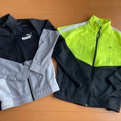 140㎝　スポーツブランド6点セット　PUMA NIKE TIGORAジャージ　パーカー　トレーナー　パンツ等の画像