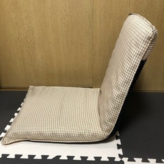 座椅子　ツボ圧ザイス　背もたれ　角度調整可能の画像