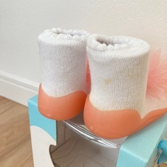 アティパス　ピンク　フリル　Mサイズ　ファーストシューズの画像