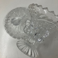 ガラス蓋付き小物入れ　小鳥モチーフの画像