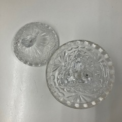 ガラス蓋付き小物入れ　小鳥モチーフの画像