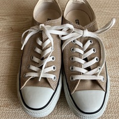 CONVERSE オールスター  スニーカー ベージュ 23.5