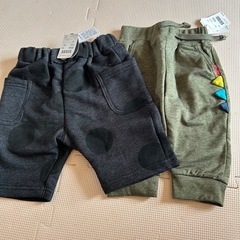 2個セット ベビー服 ズボン　80、90センチの画像