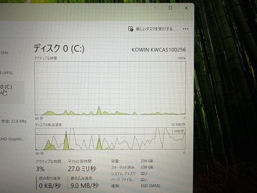 Windows ノートパソコン 第8世代 CORE i3 SSD搭載
