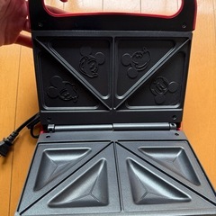 ミッキー ホットサンドメーカー（ディズニー）  の画像