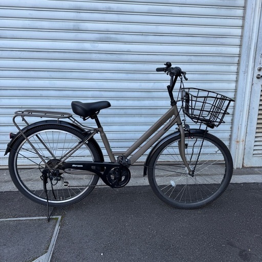 ジャンク/部品取り向け】丸石サイクル 26インチ 6段変速 ジャンク/部品取り向け】丸石サイクル 26インチ 6段変速