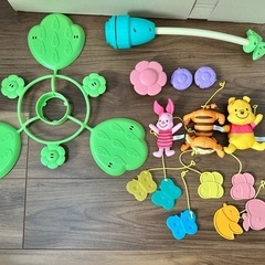 【値下げ】タカラトミー(TAKARA TOMY) ディズニー ベビートイ くまのプーさん えらべる回転 6WAYジムにへんしんメリー マルチカラーの画像