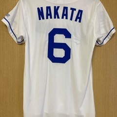 中田翔　刺繍ワッペン入りユニフォーム　中日ドラゴンズの画像