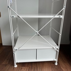 無印良品スチールユニットシェルフキッチン収納ラック (M) 真岡