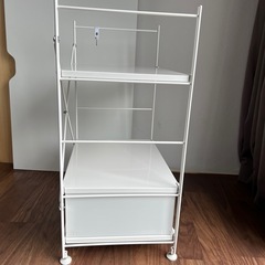 Amazon.co.jp: 無印良品 スチールパイプ ワゴンラック 3段 収納